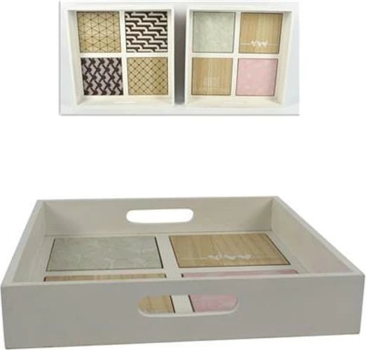 Tabaka druri NEXT "shabby", H4.5x25x25cm