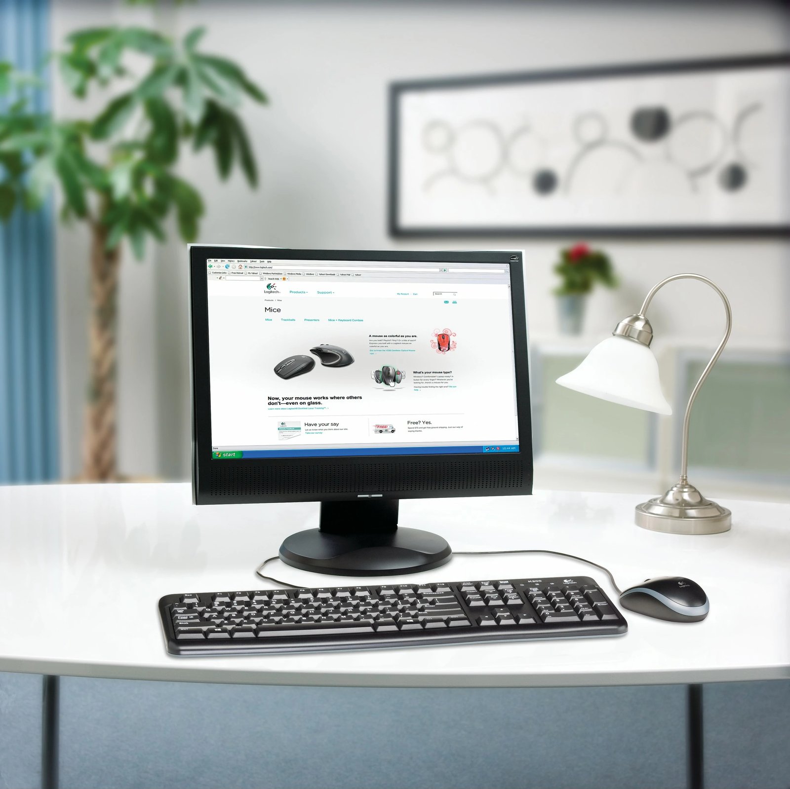 Tastierë Logitech K120, full-size, me kabllo, USB, AZERTY, e zezë Tastierë Logitech K120, full-size, me kabllo, USB, AZERTY, e zezë