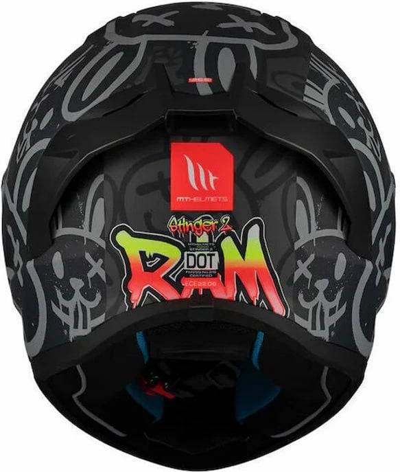 Helmete Mt Stinger 2ram F1 Ece 22.06 Zeze Mat Xl