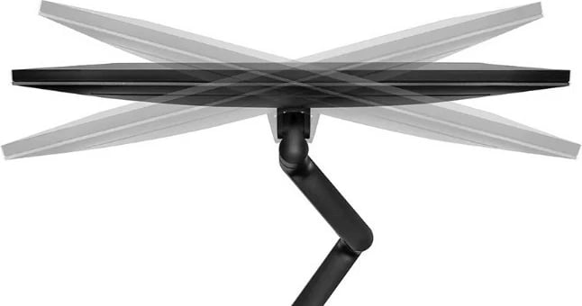 Mbajtëse monitori Neomounts DS60-425BL1, për tavolinë, 17-27", e zezë