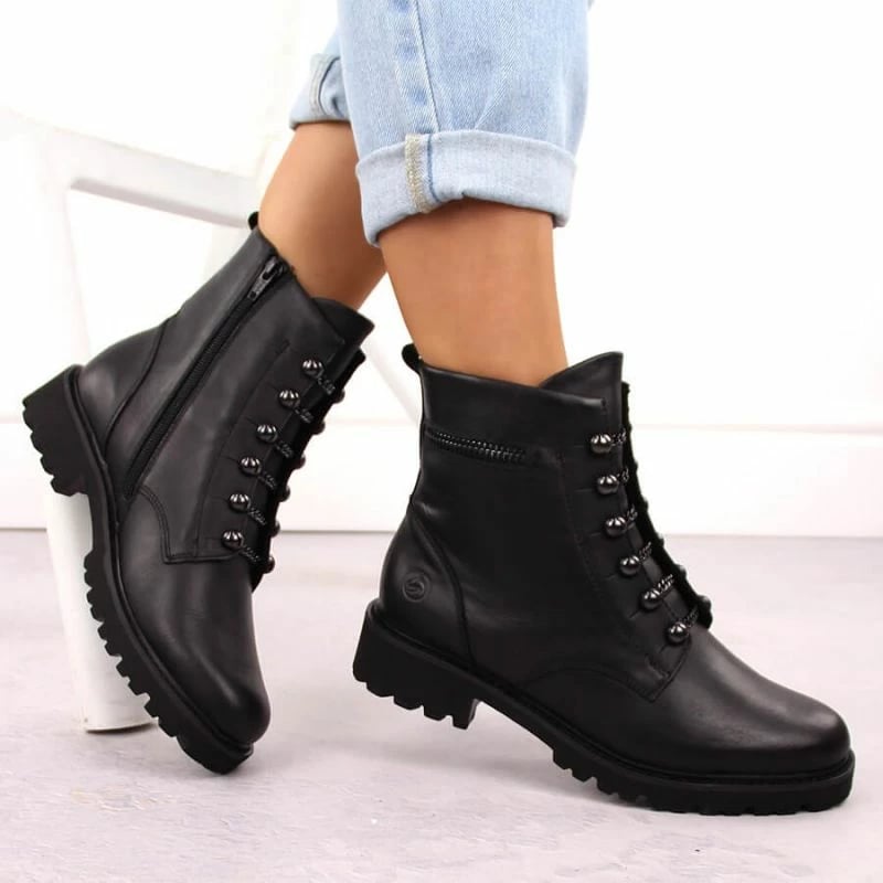 Çizme për femra Remonte, të zeza