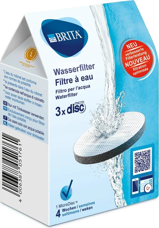 Disqet e filtrit të ujit Brita MicroDisc 3 copë