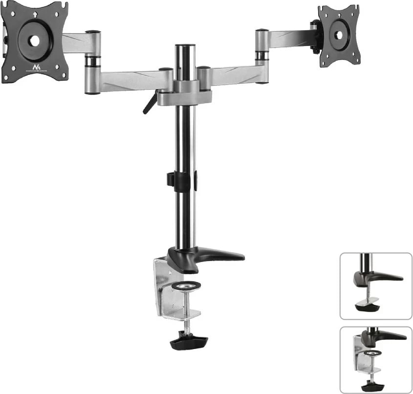 Mbështetëse për monitor Maclean MC-714, 13-27", 8kg, alumin