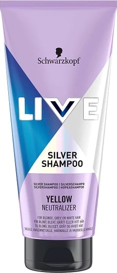 Shampon për femra Schwarzkopf Live Silver, 200ml