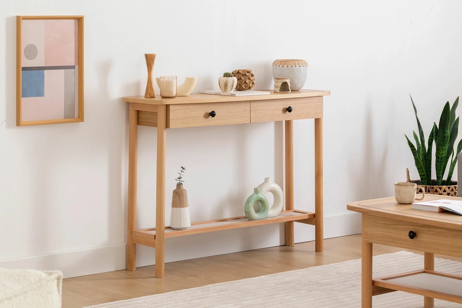 Komodë Skye Decor, ngjyrë natyrale, Daisy