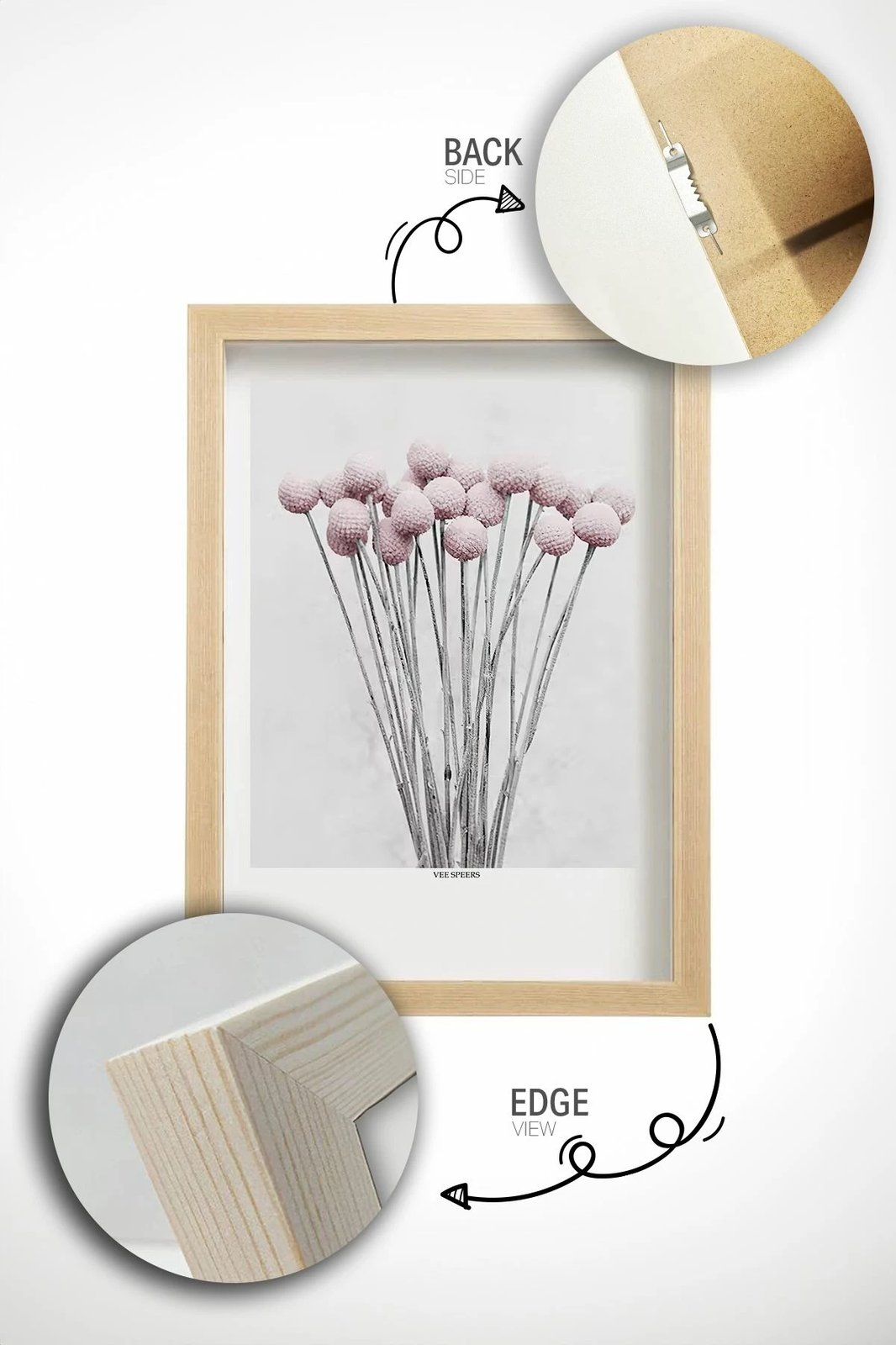 Pikturë dekorative me kornizë (3 copë), Wallity, Artavessastko61