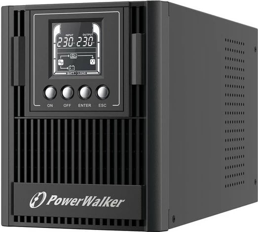 UPS on-line PowerWalker VFI 1000 AT FR 1000VA 900W 3x FR USB RS-232 LCD kullë EPO e zezë UPS on-line PowerWalker VFI 1000 AT FR 1000VA 900W 3x FR USB RS-232 LCD kullë EPO e zezë