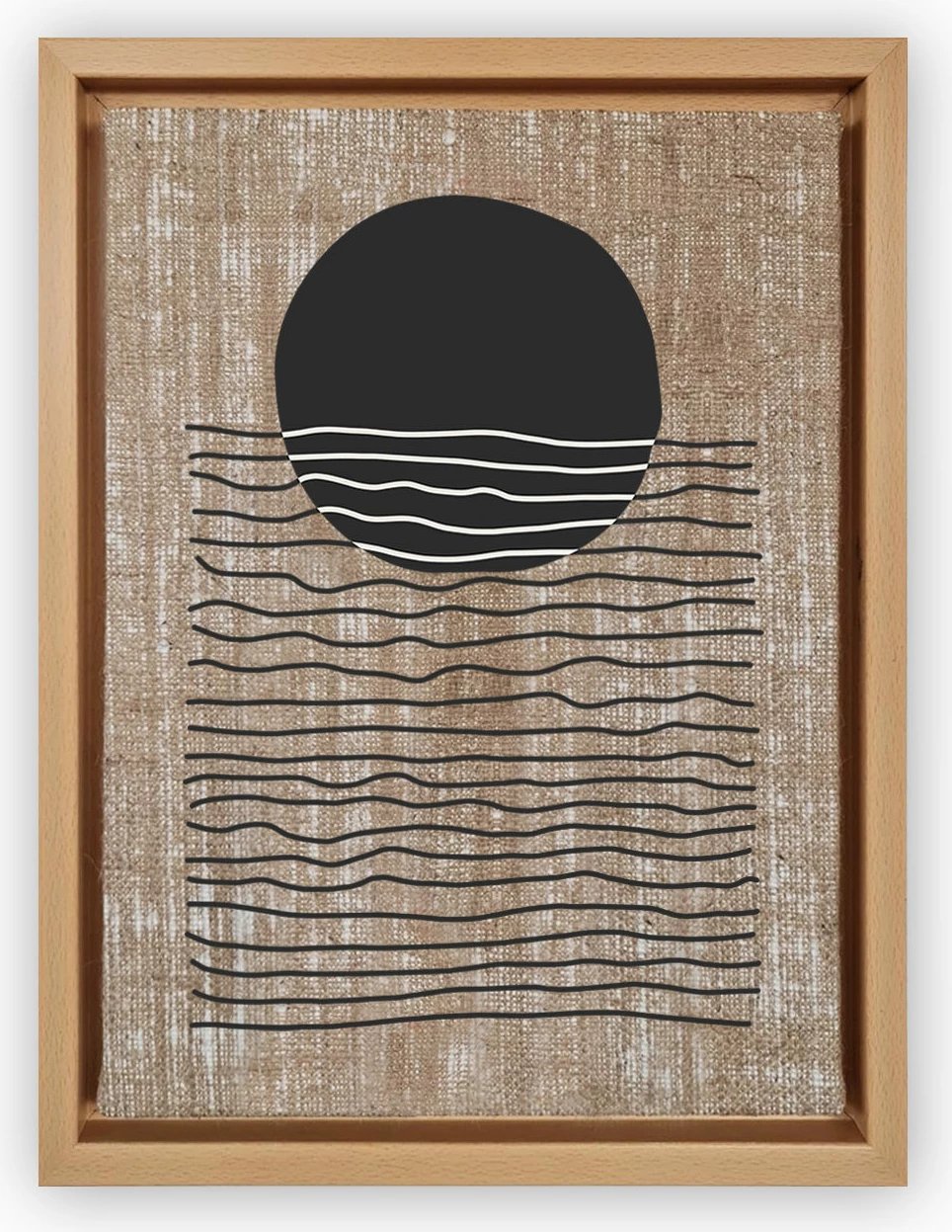 Pikturë dekorative në kanavacë, shumëngjyrëshe, Wallity LNJ817956383434, 36x46cm