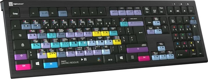 Tastierë LogicKeyboard Astra 2 DaVinci Resolve FR për PC