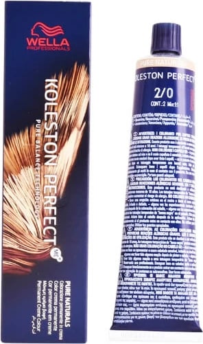 Bojë për flokë Wella Koleston Perfect Me+ 2/0 Pure Naturals 60ml