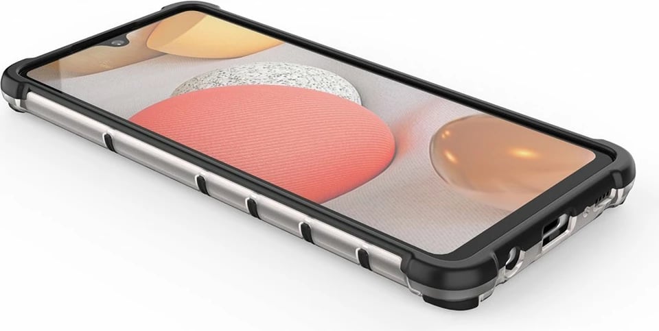 Mbështjellës Hurtel Honeycomb për Samsung Galaxy A42 5G, Transparent