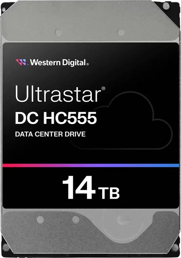 Hard disk Western Digital Ultrastar DC HC555, 14 TB, 7200 RPM, 3.5", Serial ATA III
