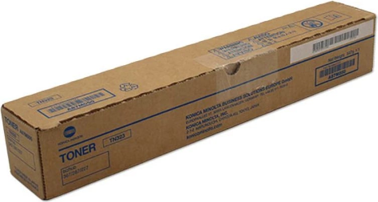 Toner, Konica Minolta TN-323, rendiment 9,750–23,700 faqe, i zi