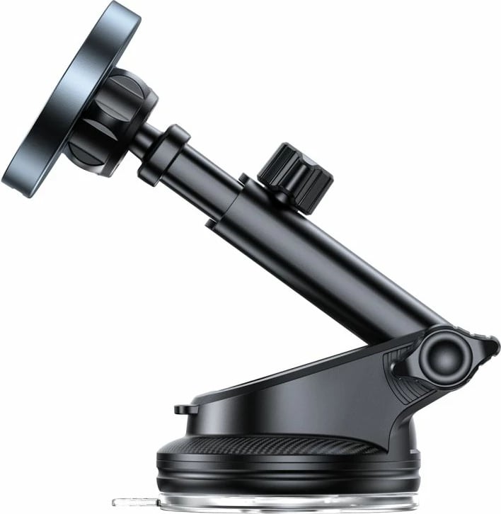 Mbajtës magnetik me karikues wireless Tech-Protect MM15W-V5 për veturë, MagSafe, 15W, i zi