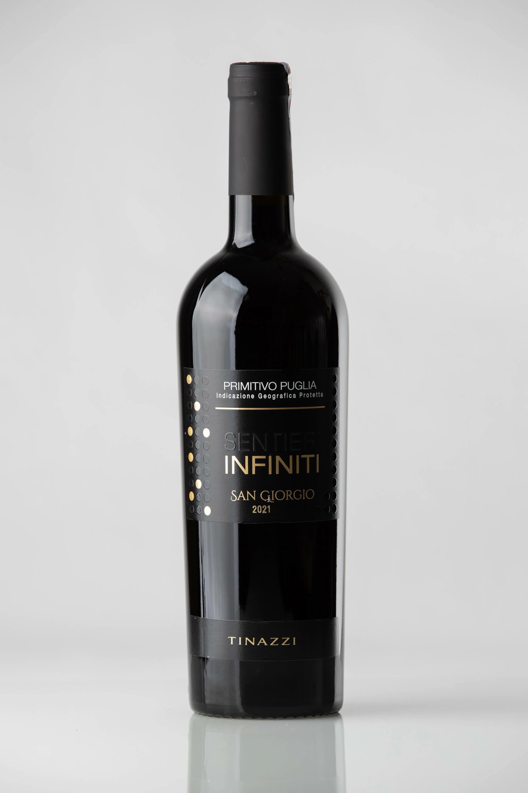 Verë e kuqe, Tinazzi Sentieri Infiniti Puglia 2021 (Primitivo)