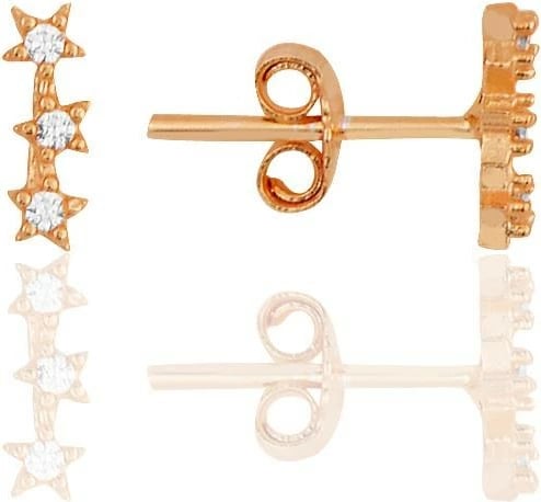 Vathë argjendi, ngjyrë ari rozë, Jumeon, SGTL12185, 8mm