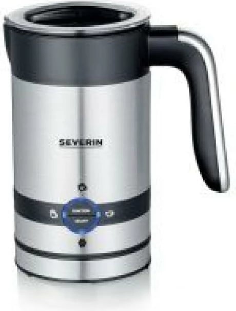 Spumues qumështi Severin SM 3584, inox, 100 ml shkumë / 200 ml ngrohje, bazë 360°, i zi