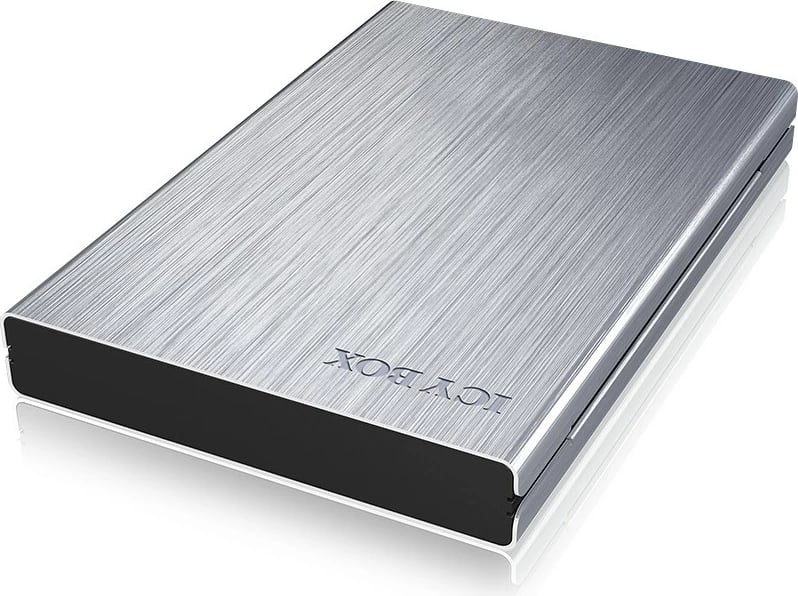 Kuti e jashtme HDD/SSD ICY BOX IB-241WP, 2.5", USB 3.2, alumini, anthracite/silver