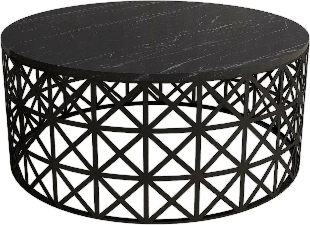 Tavolinë kafeje Hanah Home, Selin, mermer i zi