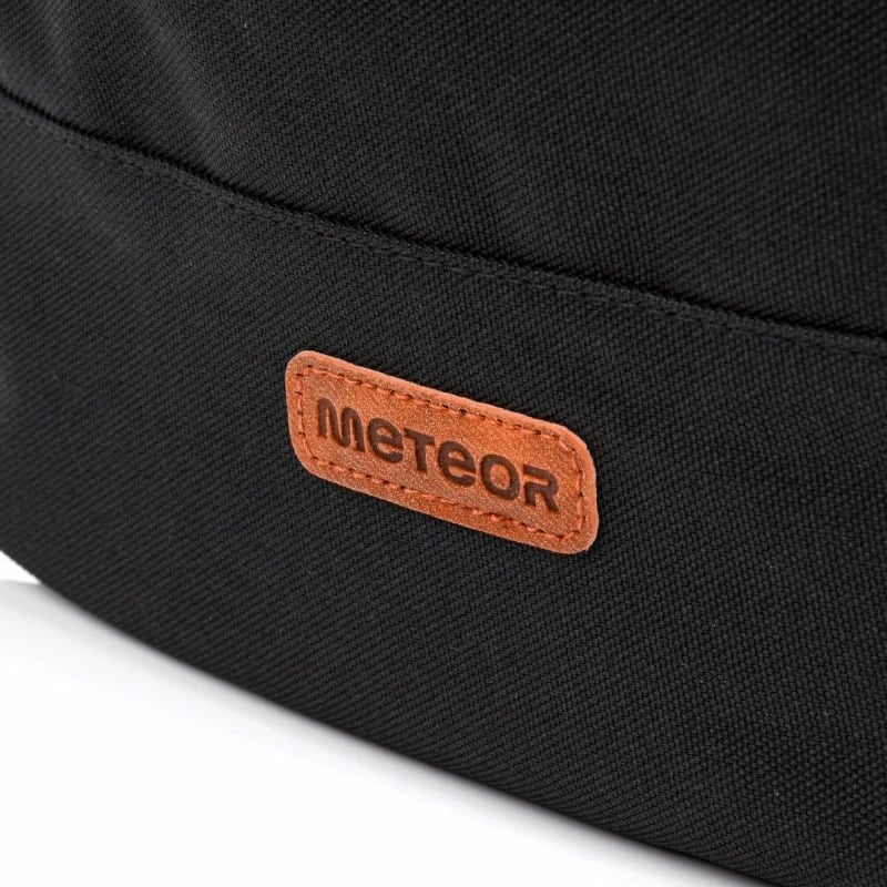 Çantë shpine Meteor unisex, e zezë Çantë shpine Meteor unisex, e zezë