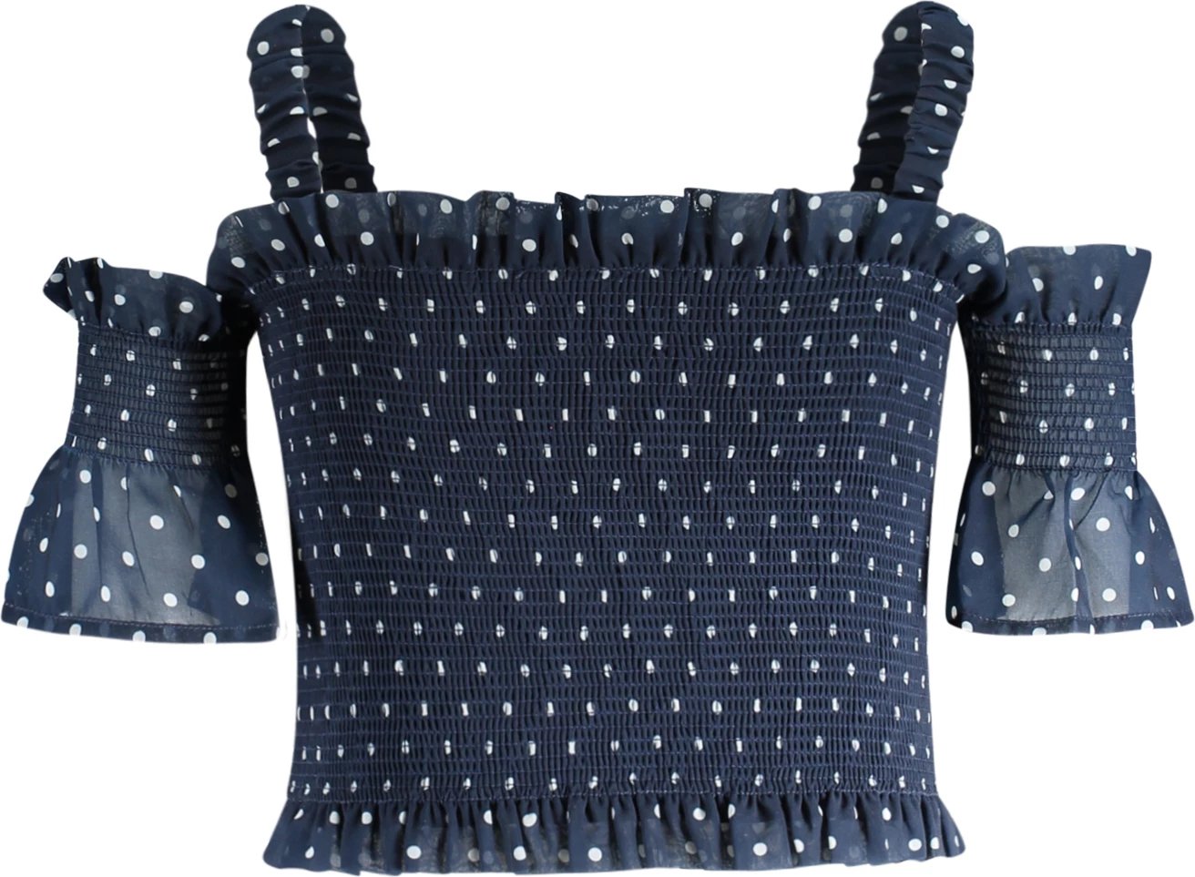 Top GUESS JEANS për vajza, kaltër
