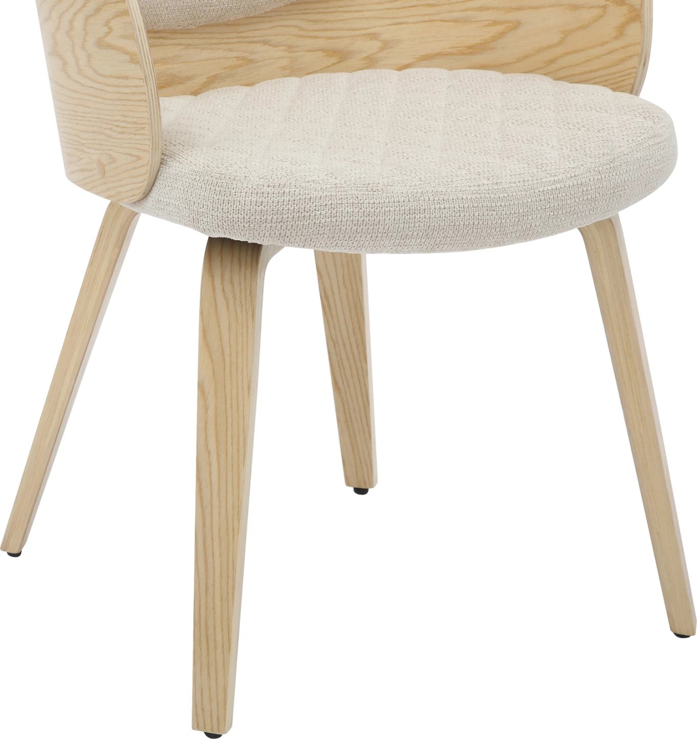 Karrige për ngrënie DARNELL FH9974.01, dru i përpunuar, ngjyrë lisi-ecru, 56x56x83H cm