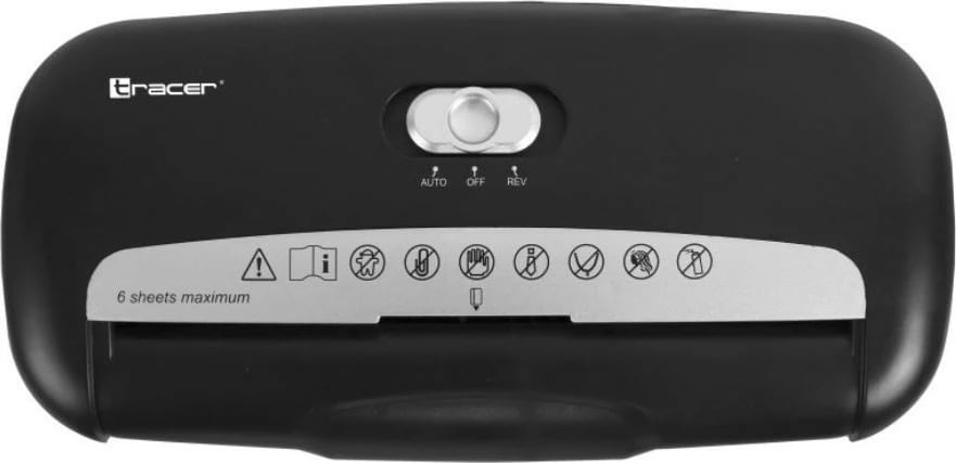 Shkatërrues dokumentesh Tracer Razor 2, 10L, i zi