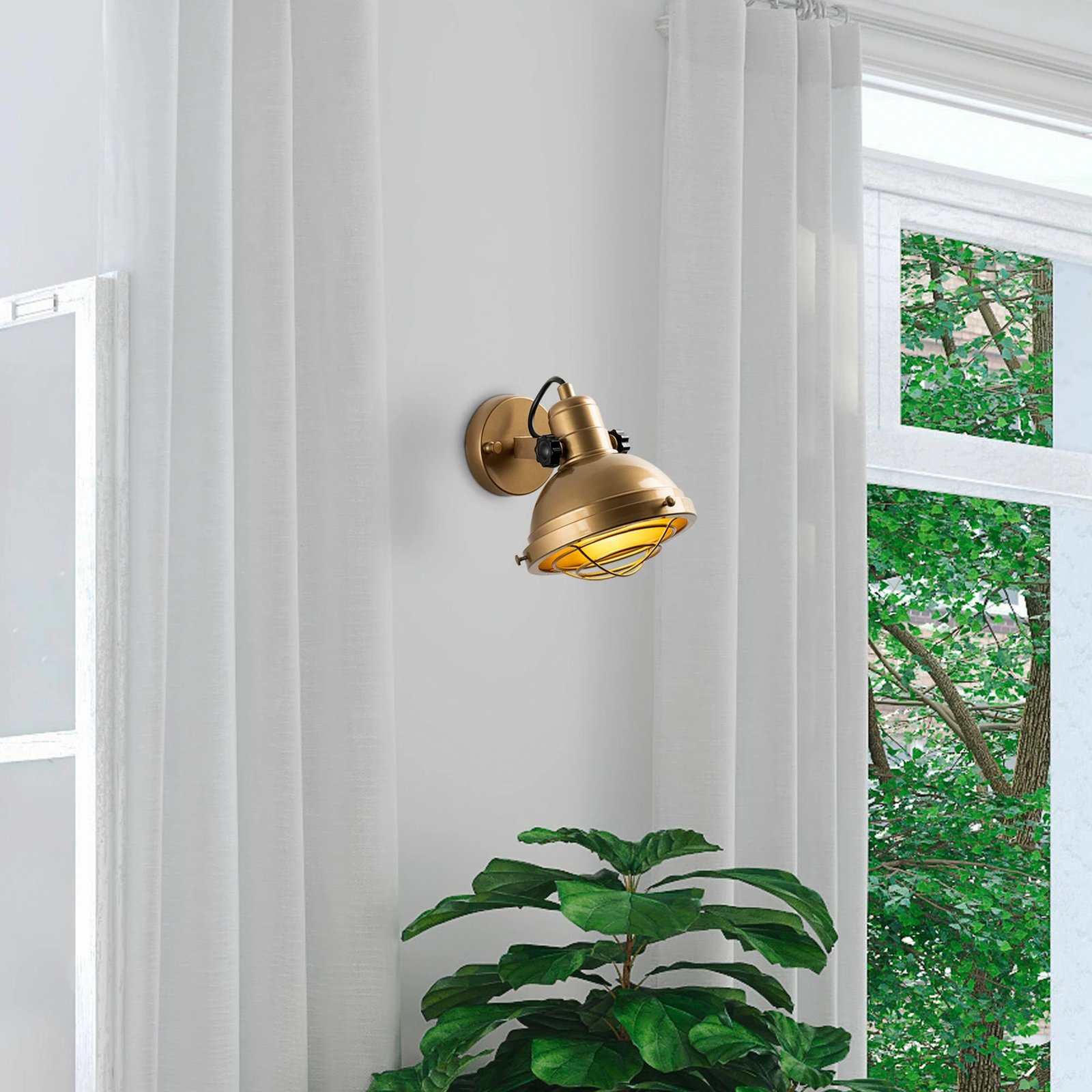 Llambë muri Opviq, Spoly - 13802, ngjyrë ari