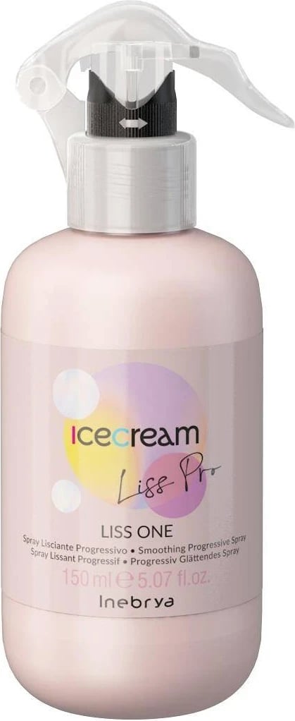 Sprej për flokë Inebrya Ice Cream Liss Pro, 150 ml