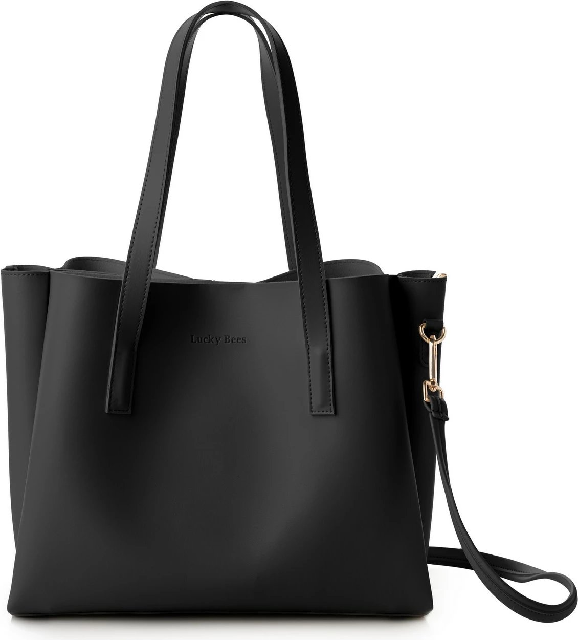 Tote Bag Lucky Bees, e zezë, 1257