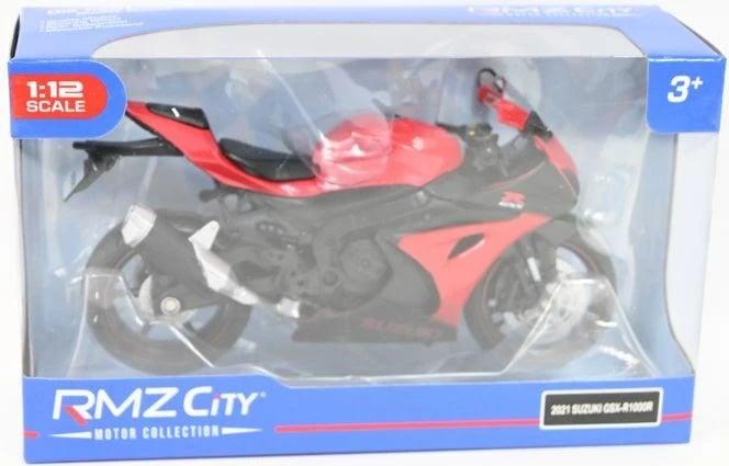 Model moto Suzuki GSX-R1000R RMZ City 1:12, e kuqe