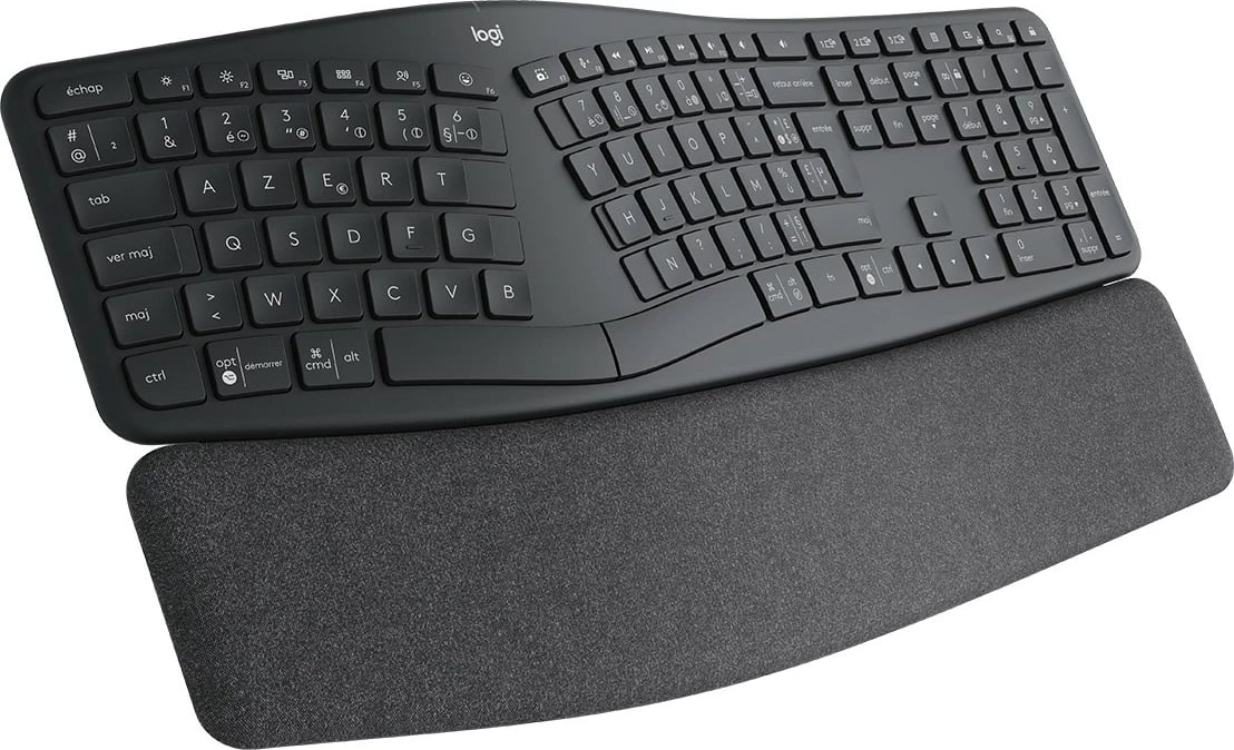 Tastierë ergonomike Logitech ERGO K860, wireless, graphite