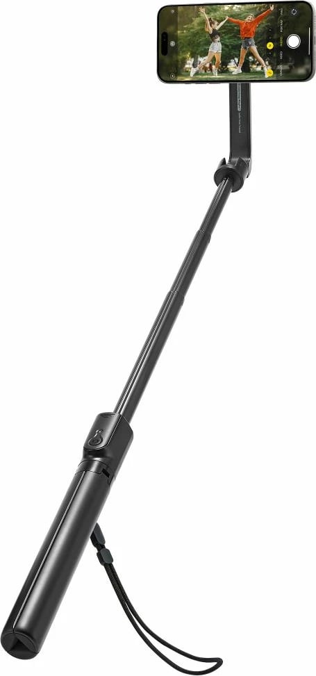 Selfie stick Spigen S580W me MagSafe, Bluetooth, tripod, e zezë