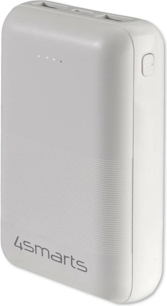 Power bank 4smarts VoltHub Go2, 10000 mAh, e bardhë