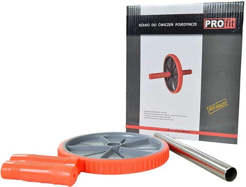 Rolo stërvitore Profit DK 3216-1 për meshkuj dhe femra Yakimasport, portokalli dhe gri