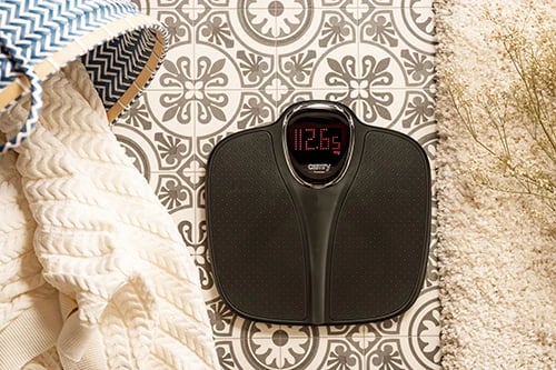 Peshore banjoje, Adler CR 8171, 180 kg, ekran LED, modalitet peshimi për bebe, 29.5x33.5 cm, e zezë