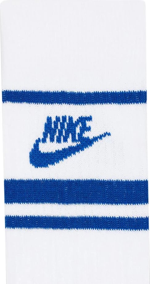 Çorape Nike unisex, të bardha-blu