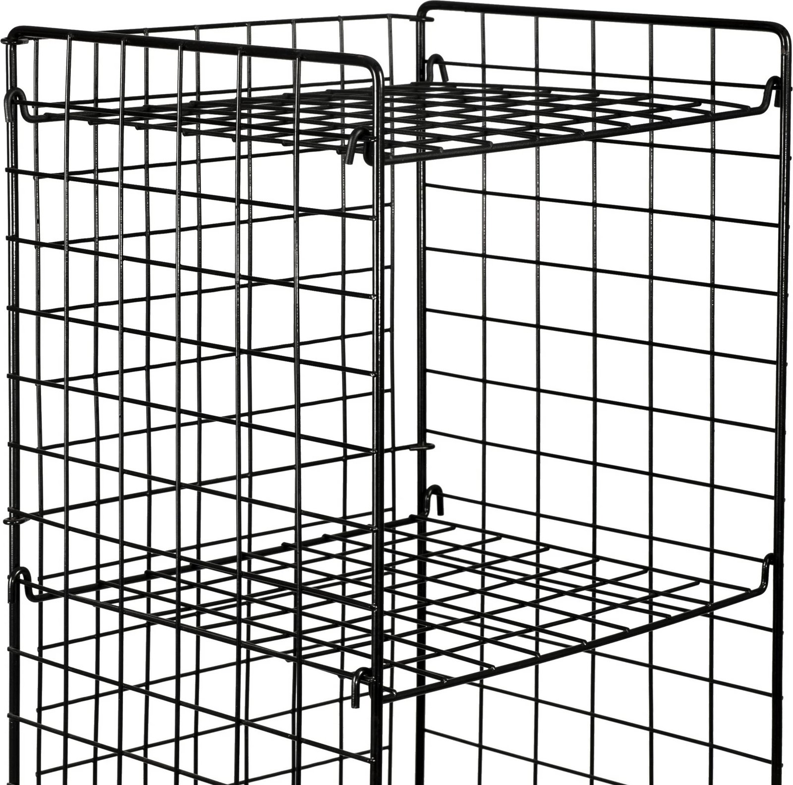 Raft librash metalik Hanah Home, Elvis, ngjyrë e zezë