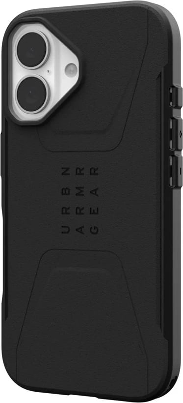 Mbështjellës Urban Armor Gear Civilian për celular, për Apple, 6.1", e zezë