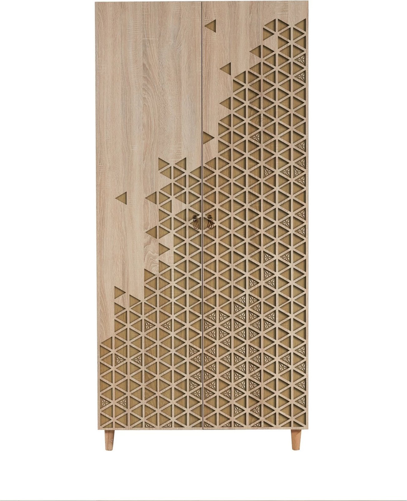 Dollap Hanah Home, Stil - 120, ngjyrë lisi Sonoma