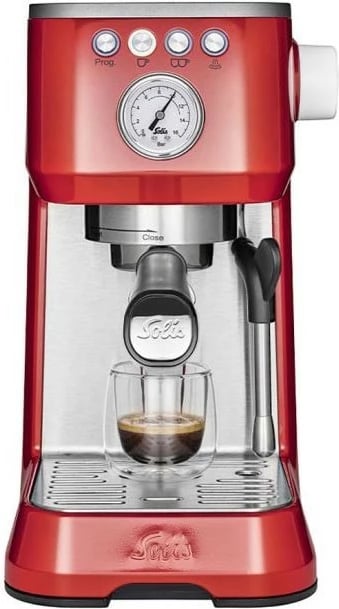 Makine ekspresi Solis Barista Perfetta Plus SOL98019, e kuqe