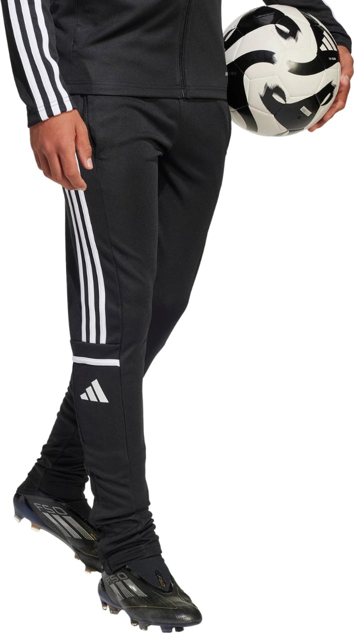 Pantallona sportive për fëmijë adidas, të zeza