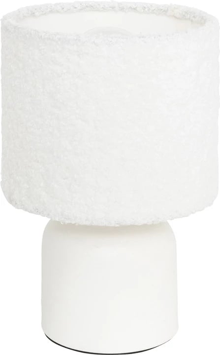 Llambë tavoline Jela, ngjyrë e bardhë, 14x22cm