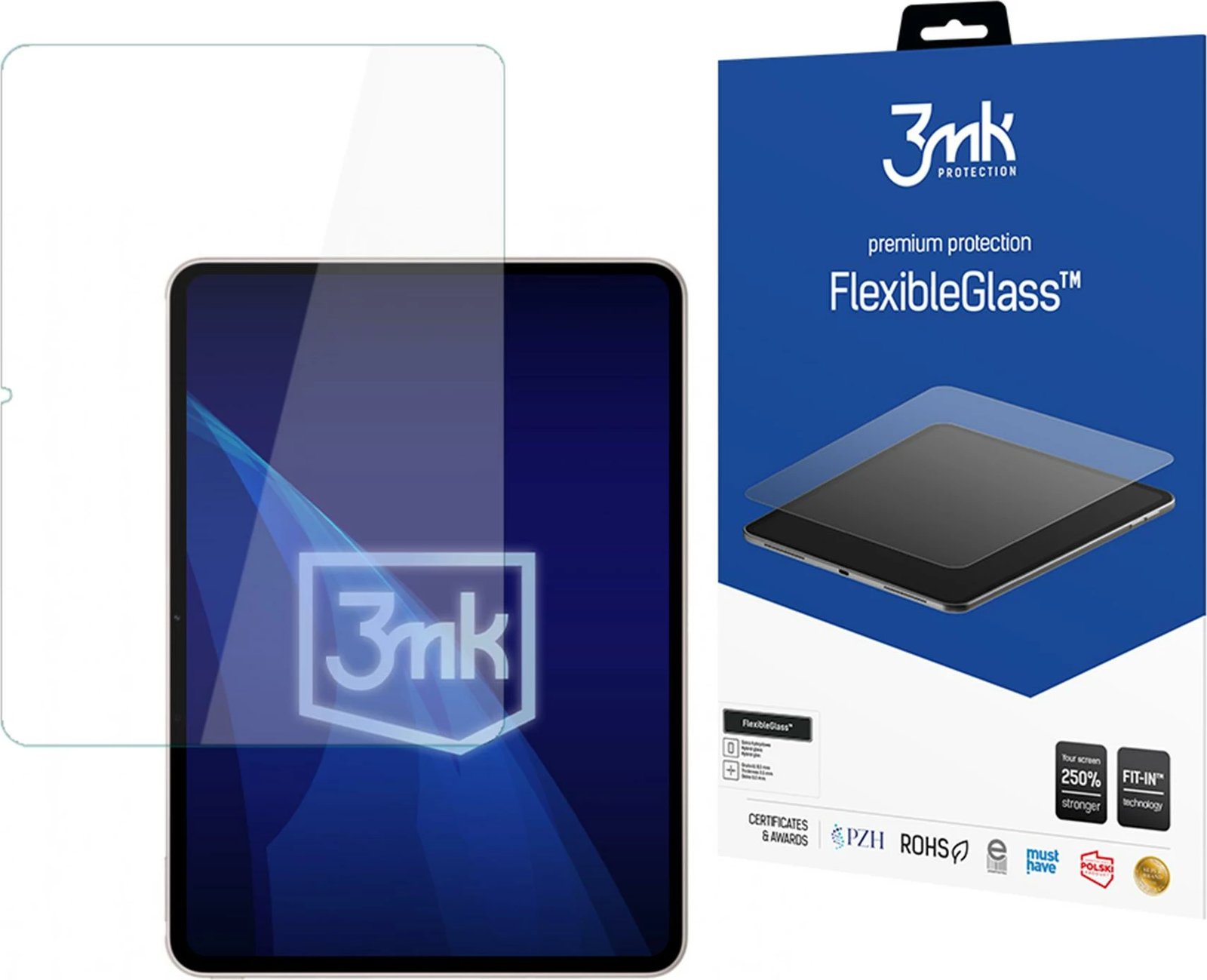 Mbrojtës ekrani hibrid 3mk FlexibleGlass për Oppo Pad 3 Pro deri 13"