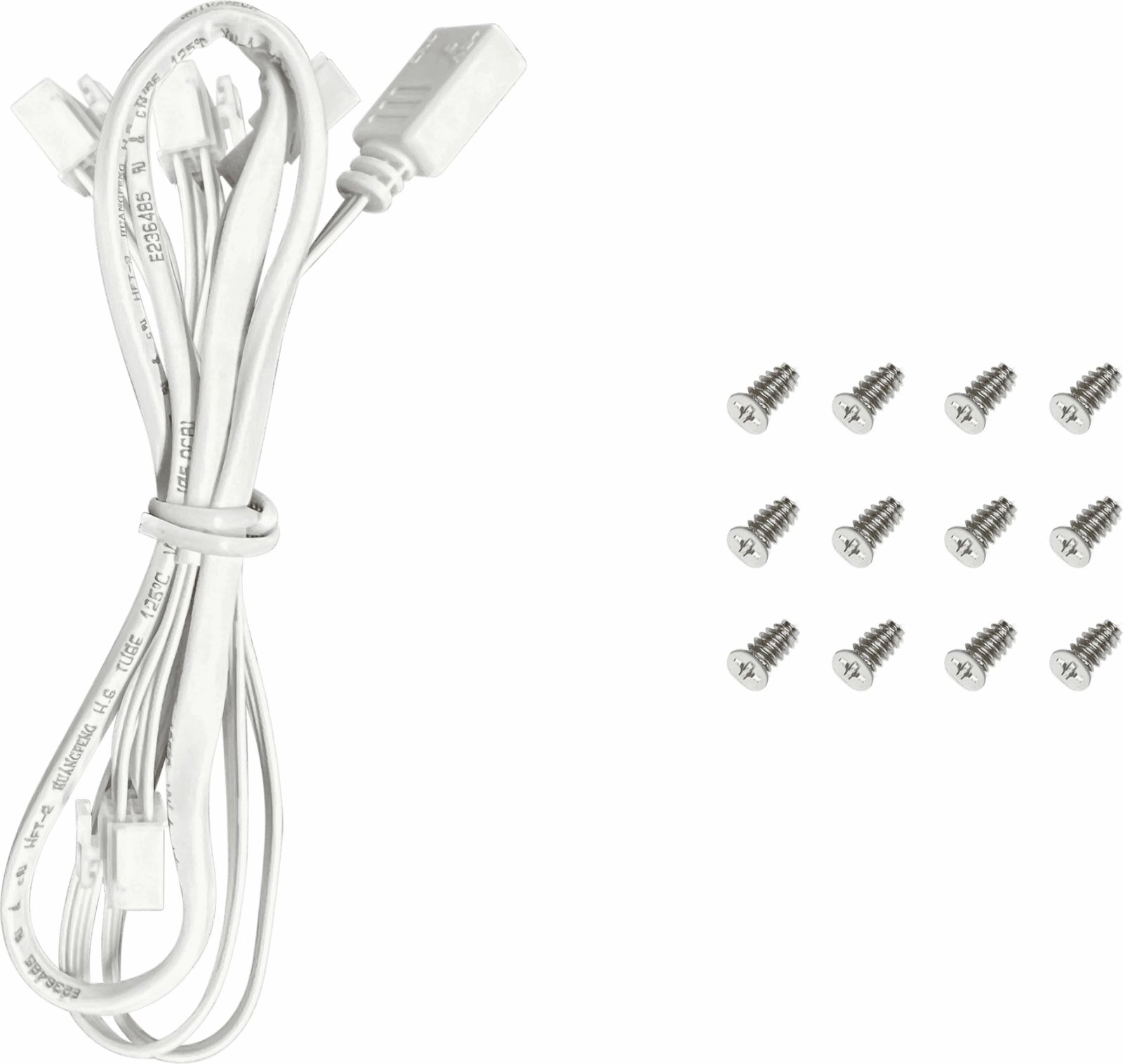 Ventilator kase DeepCool FL12 WH-3 in 1, 12cm, LED, i bardhë