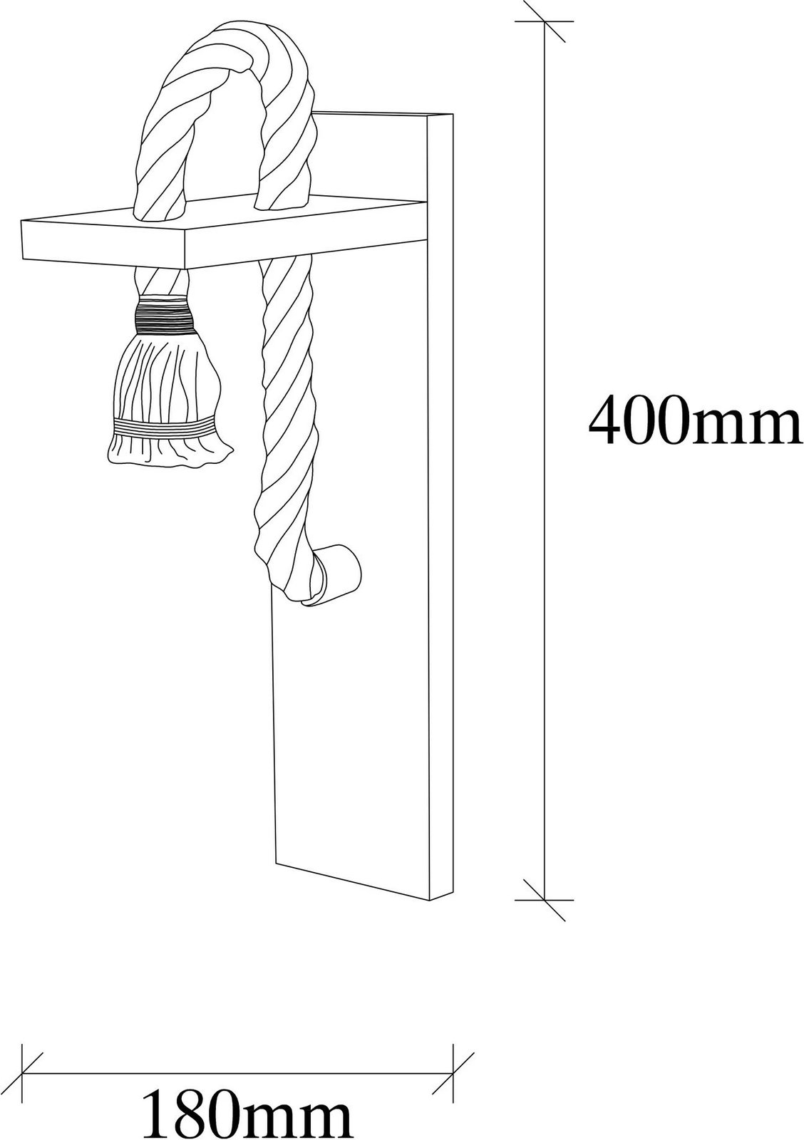 Llambë muri prej druri, Opviq Erebos - 118-A Llambë muri prej druri, Opviq Erebos - 118-A