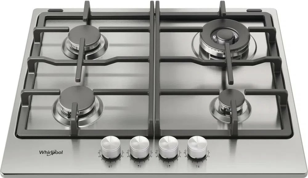 Sobë gazi Whirlpool TGML661IXR, 4 djegësa, inox