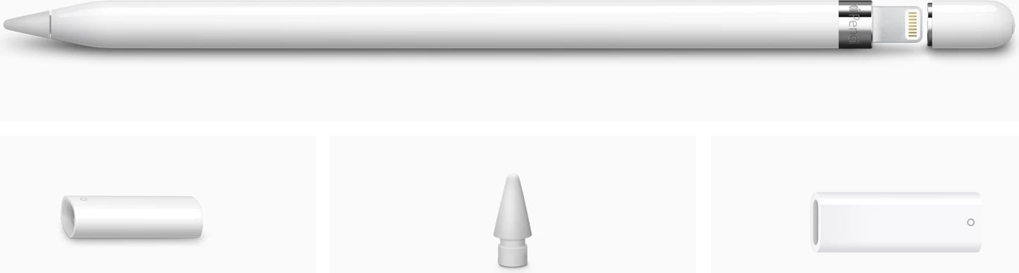 Laps dixhital Apple Pencil 1st Generation, i bardhë