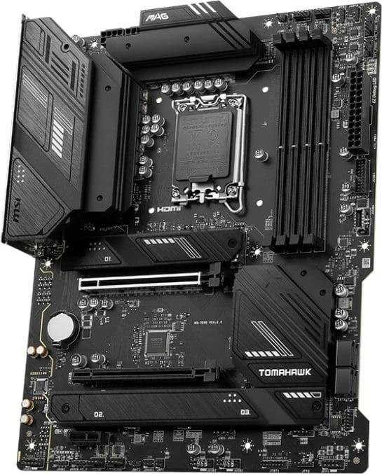 Pllakë amë MSI MAG B760 TOMAHAWK WIFI, ATX, LGA1700, DDR5, Wi-Fi 6E, e zezë
