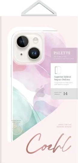Mbështjellës UNIQ Coehl Palette për iPhone 14 Plus/15 Plus, lilac